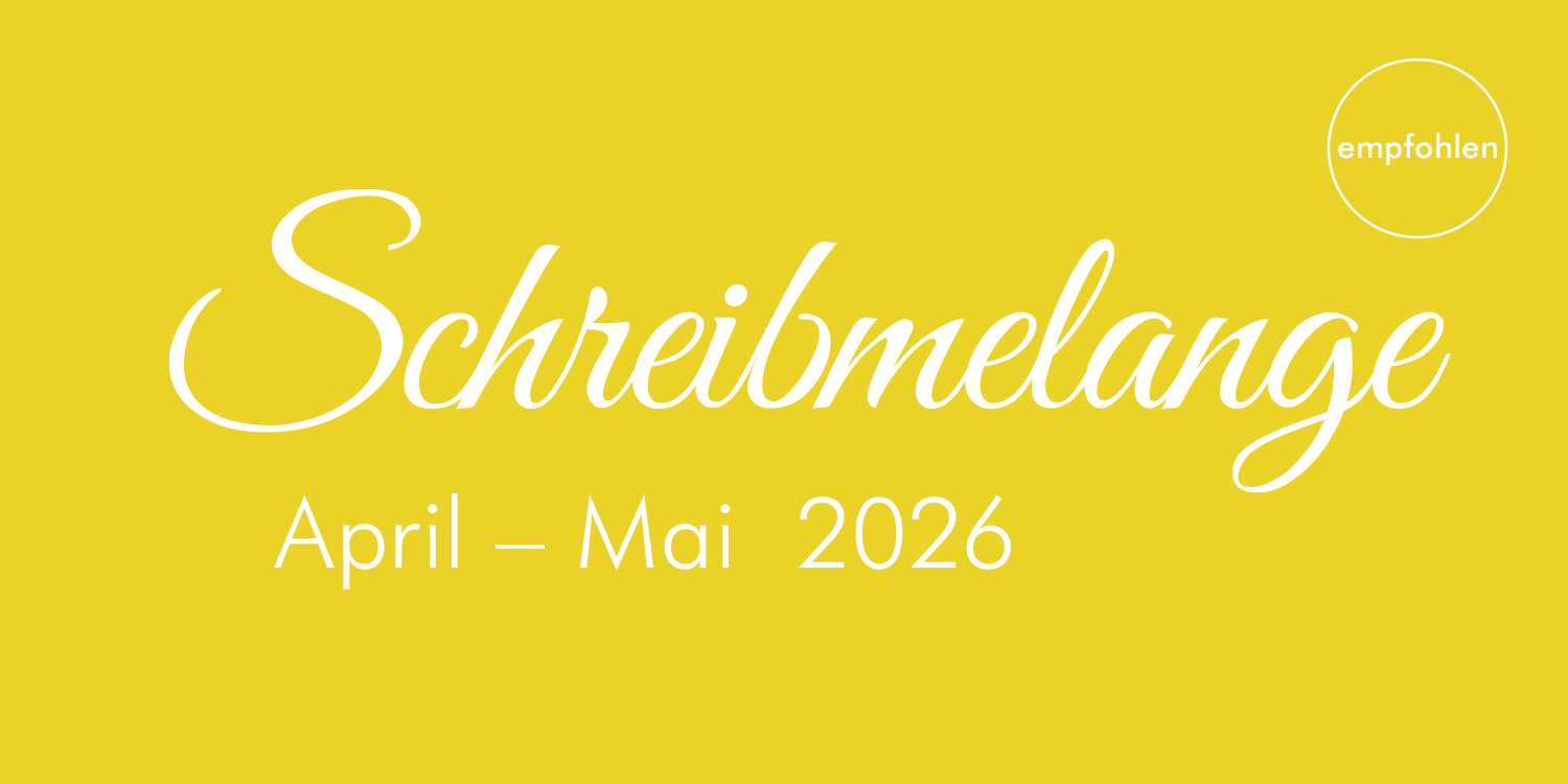 Schreibmelange April-Mai Ticket